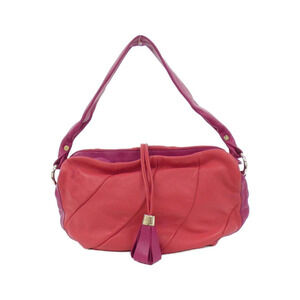 Celine shoulder bag distinctive tassel Red
